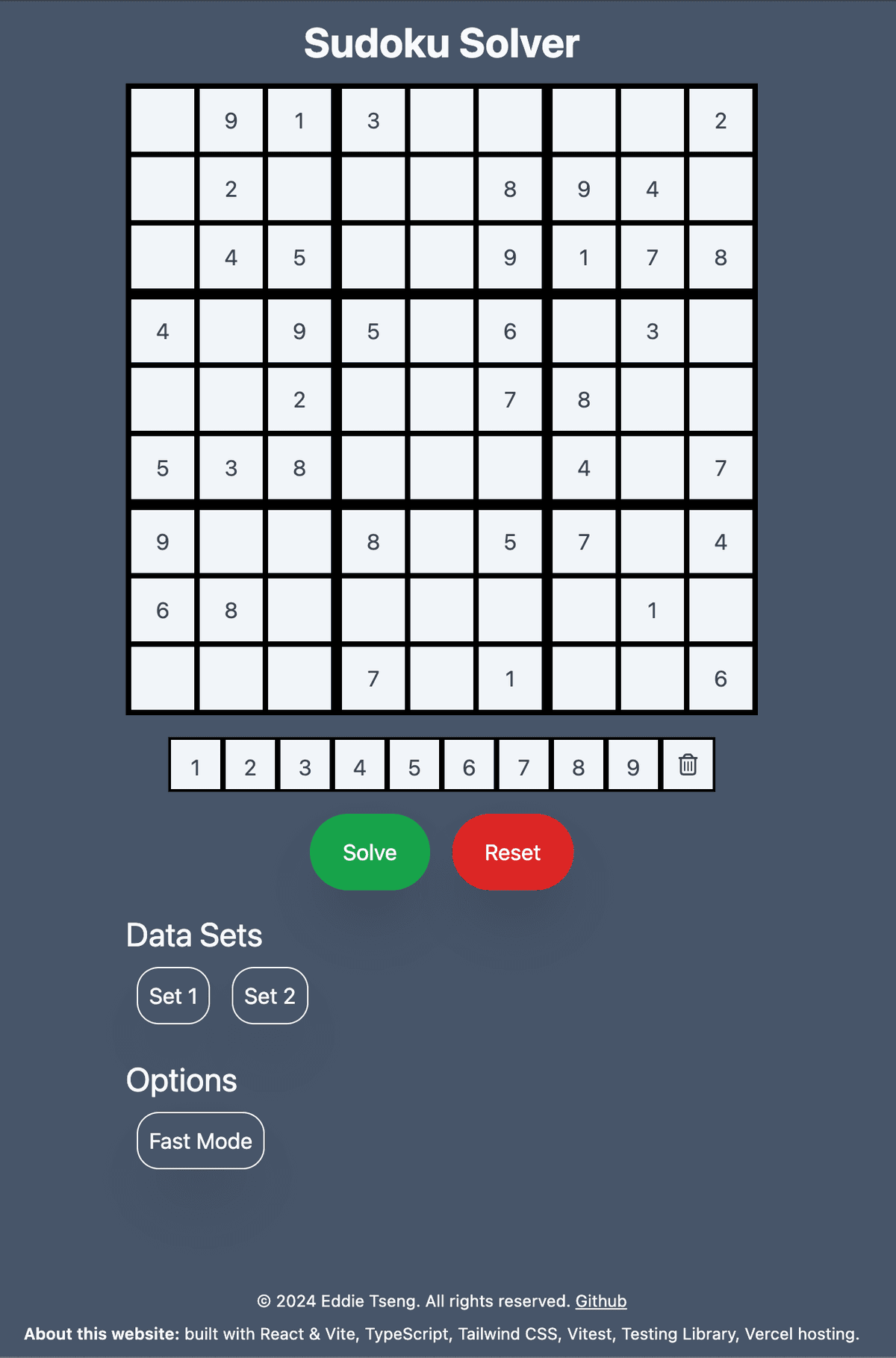 Sudoku Solver